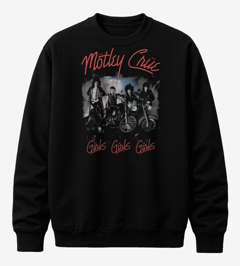 Poleron polo Motley Crue Girls Girls Girls