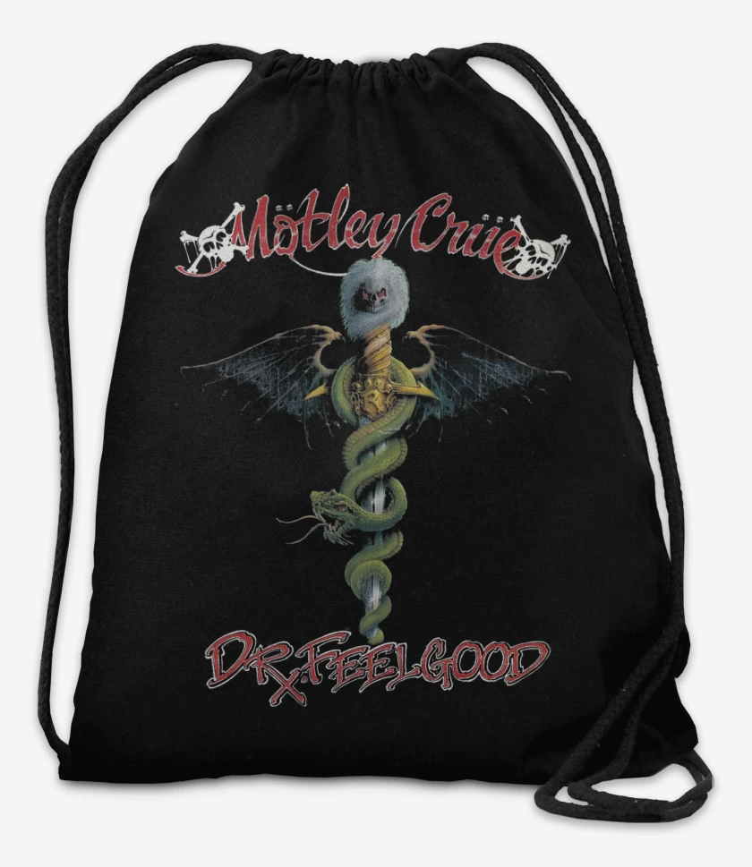 Mochila Negro de Motley Crue Dr Feelgood