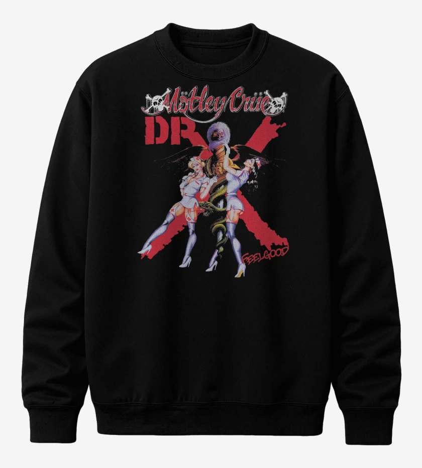 Poleron polo Motley Crue Dr x Feelgood