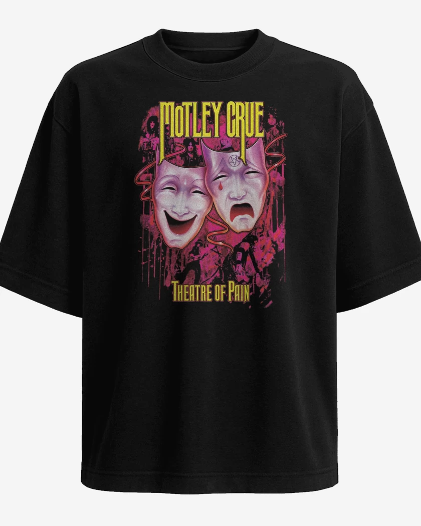 Polera Oversize Motley Crue Theatre of Pain
