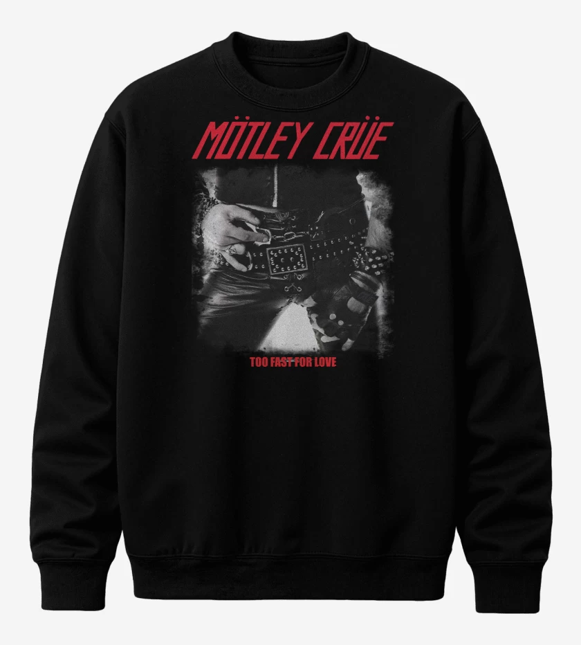 Poleron polo Motley Crue Too Fast For Love