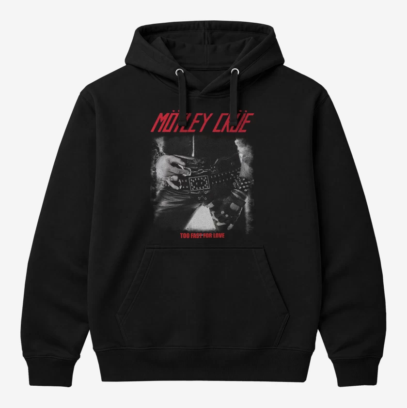 Polerón Canguro Motley Crue Too Fast For Love