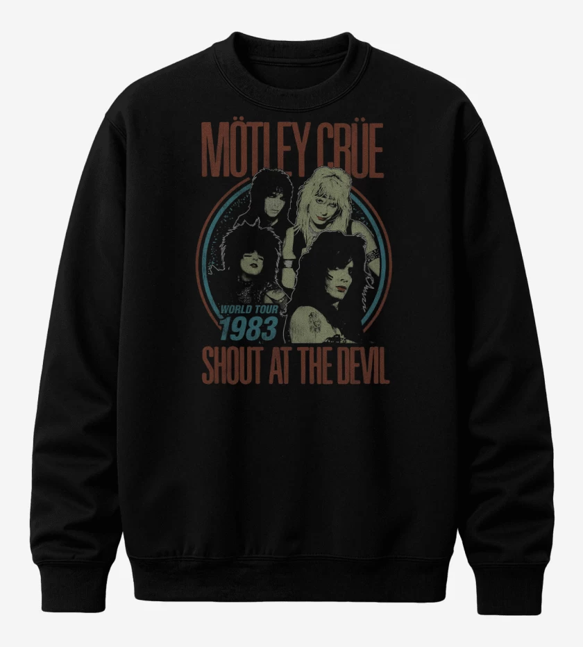 Poleron polo Motley Crue World Tour 83