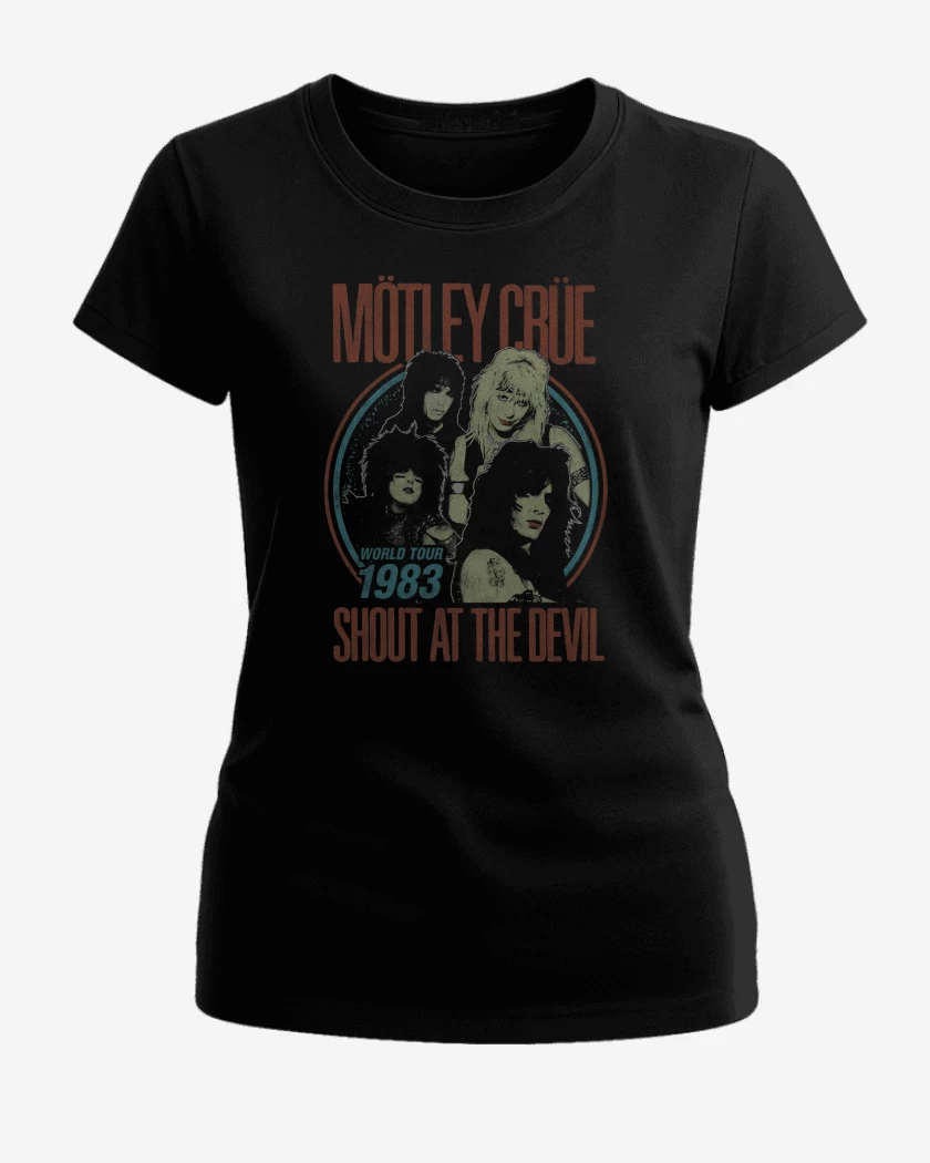 Polera de Mujer Motley Crue World Tour 83