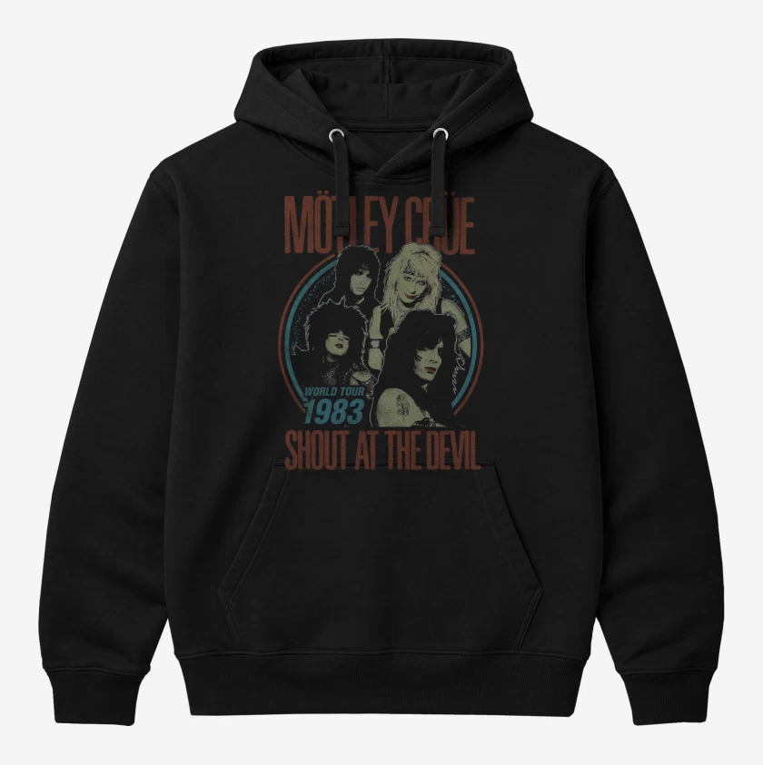 Polerón Canguro Motley Crue World Tour 83