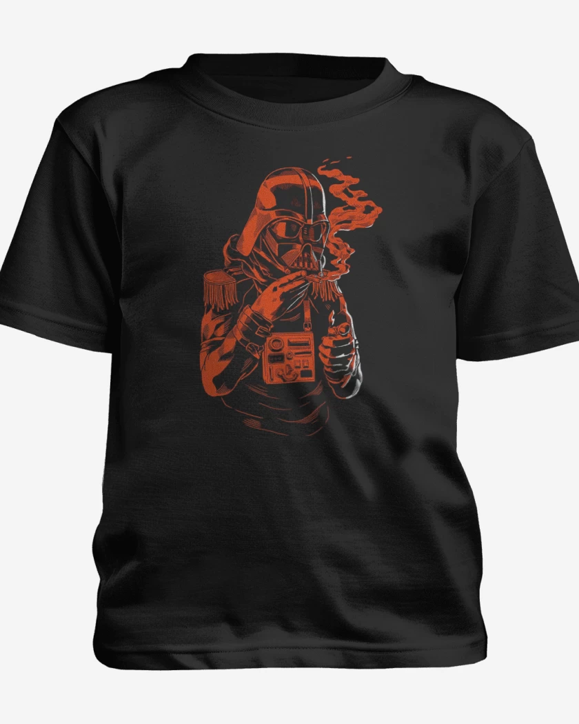 Polera de niño Negro de Darth vader