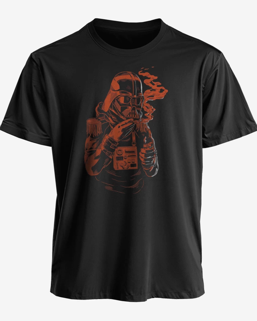 Polera Negro de Darth vader