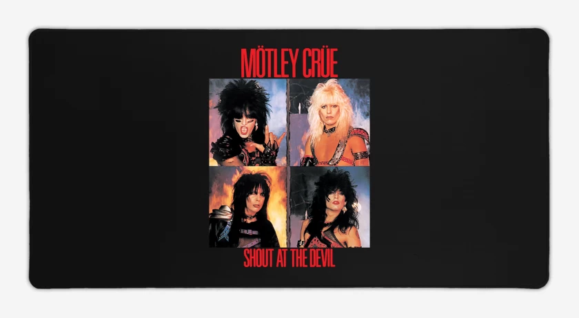 Mouse pad Gamer Motley Crue Shout At the Devil