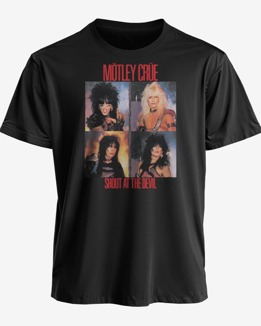 Polera Motley Crue Shout At the Devil