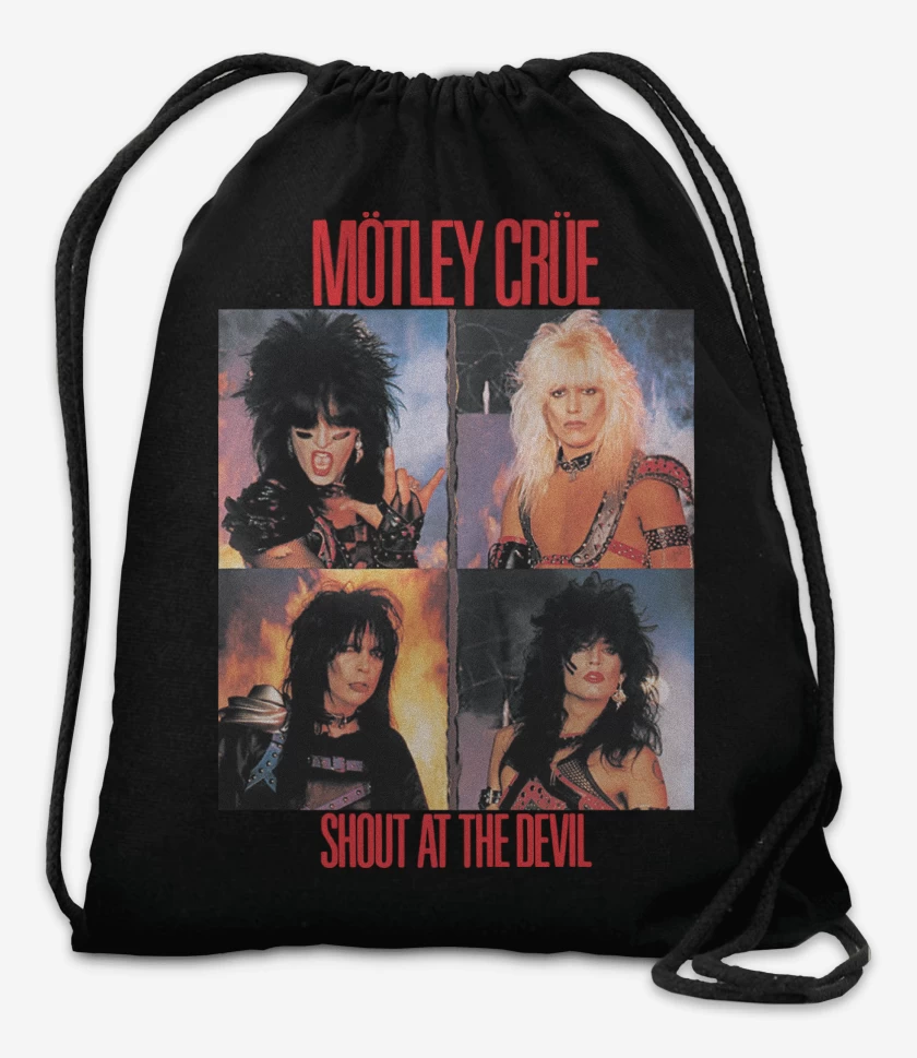 Mochila Motley Crue Shout At the Devil