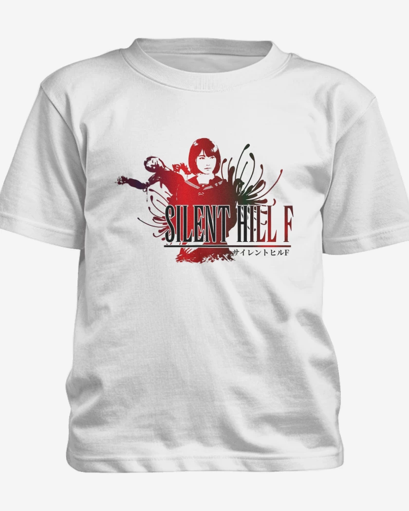 Polera de niño Blanco de Silent Hill F Fantasy