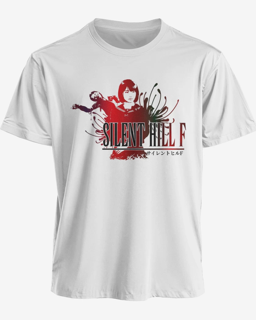 Polera premium Blanco de Silent Hill F Fantasy