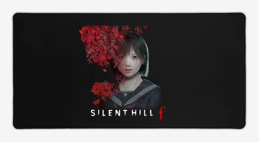 Mouse pad Gamer Negro de Silent Hill F Hinako