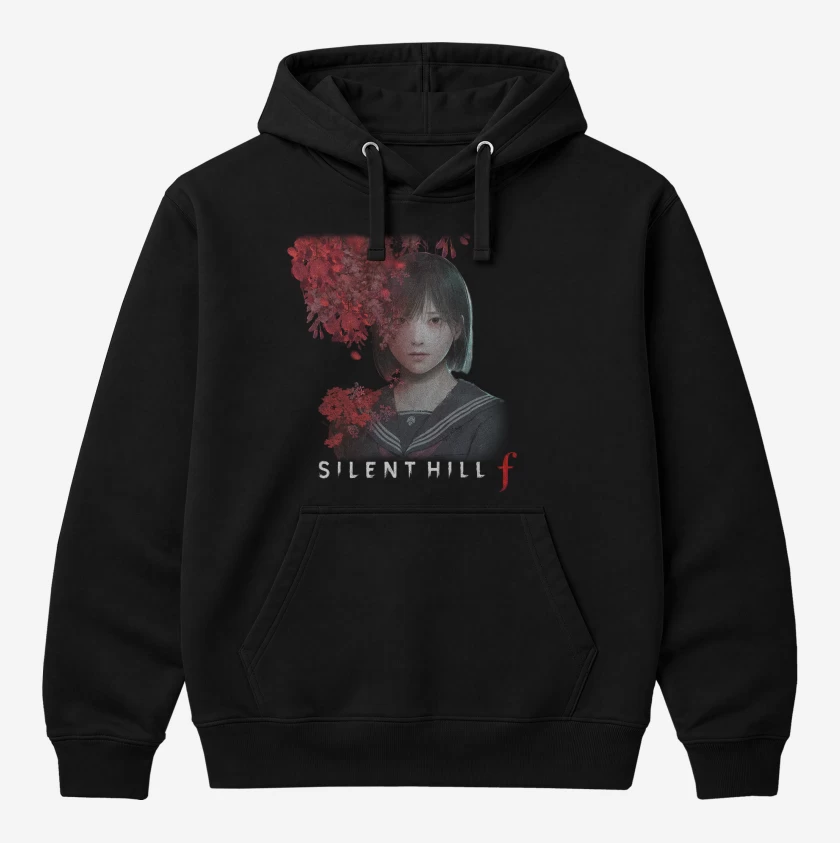 Polerón Canguro Negro de Silent Hill F Hinako