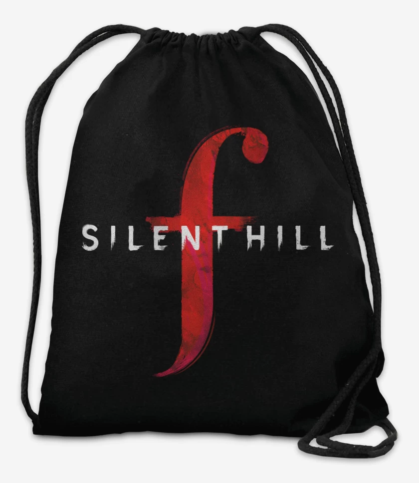 Mochila Negro de Silent Hill F Logo