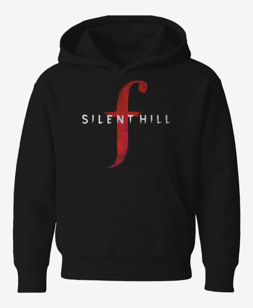 Poleron de niño Negro de Silent Hill F Logo