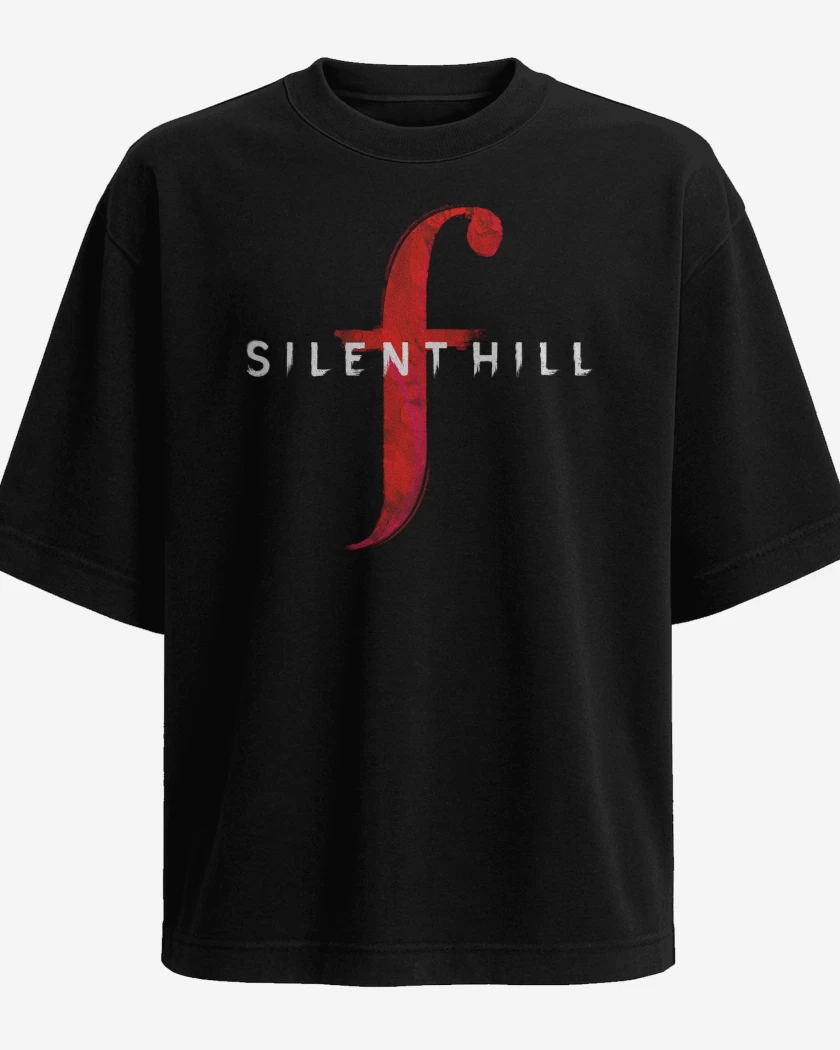 Polera Oversize Silent Hill F Logo