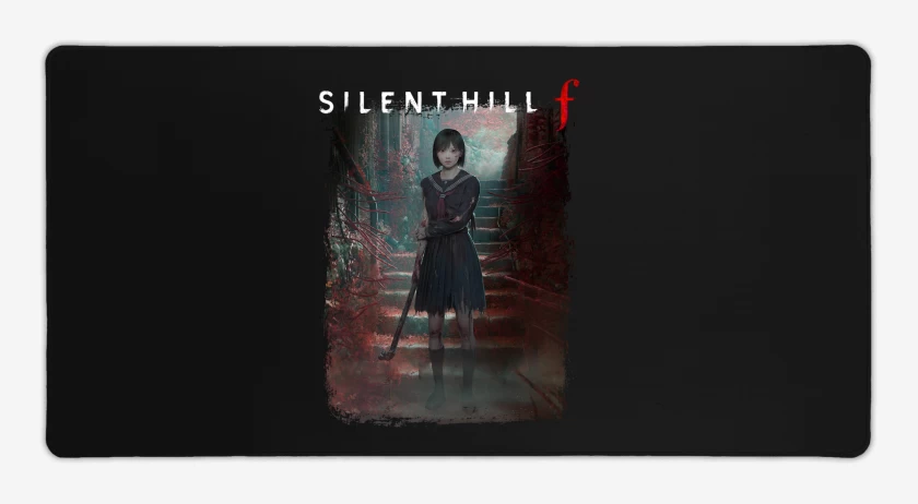 Mouse pad Gamer Negro de Silent Hill F