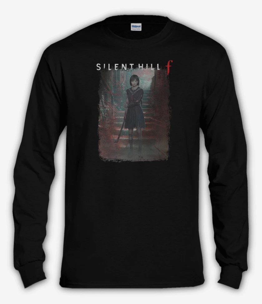 Polera manga larga Negro de Silent Hill F
