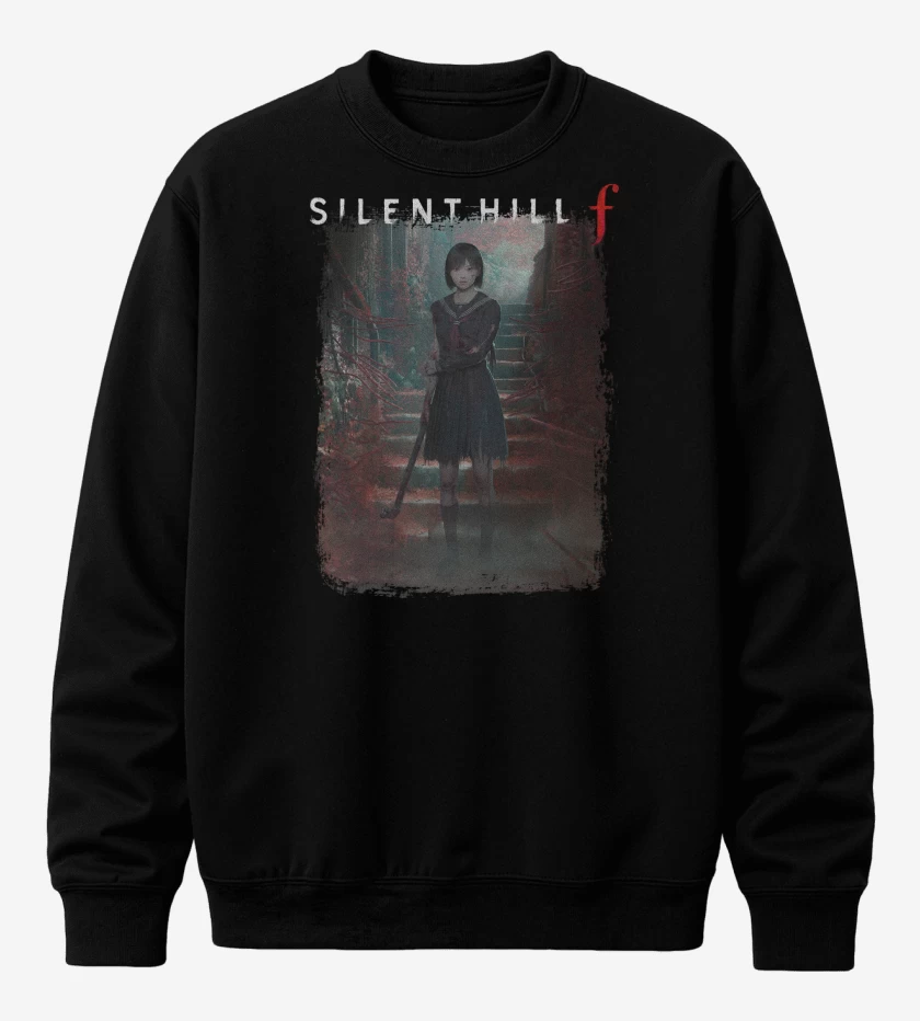 Poleron polo Negro de Silent Hill F