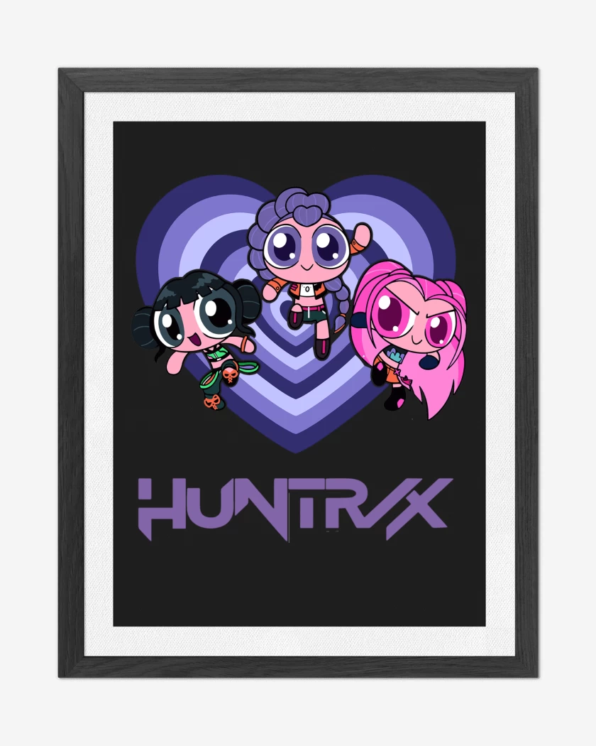 Cuadro decorativo Super Guerreras del Kpop