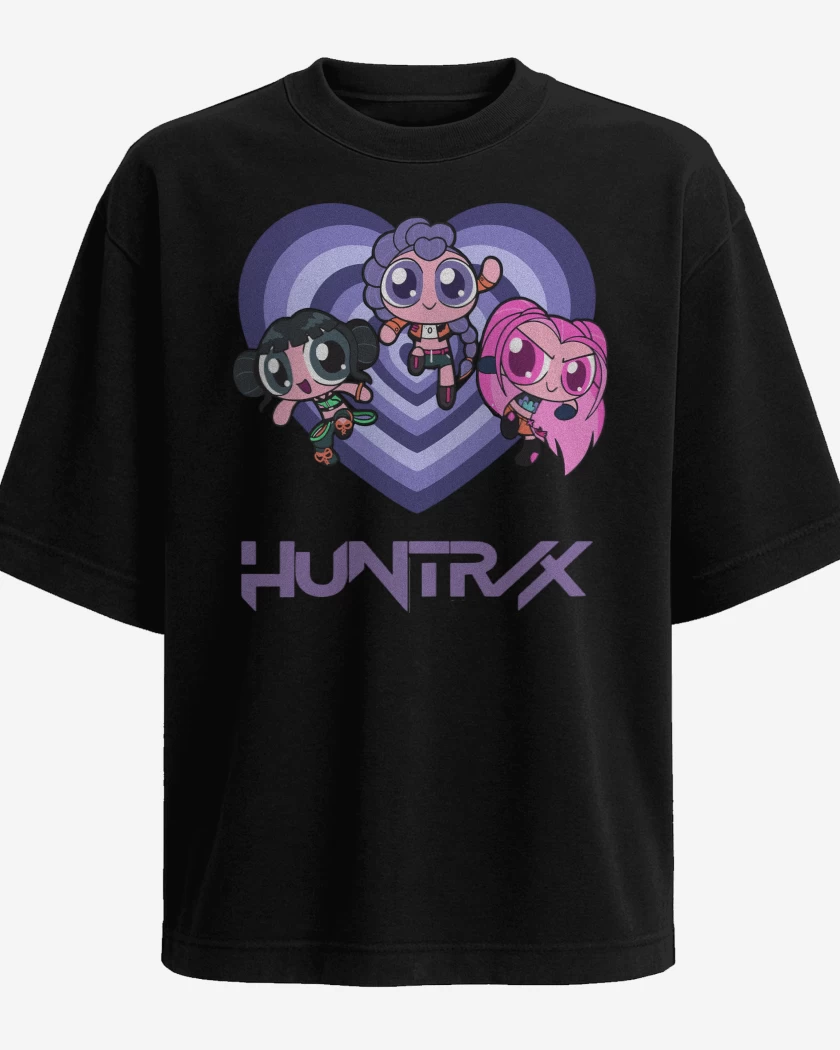 Polera Oversize Super Guerreras del Kpop