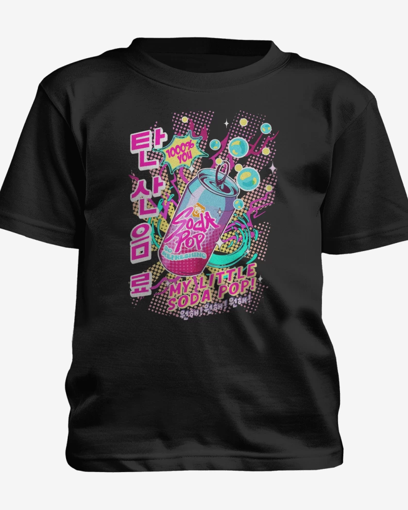 Polera de niño Guerreras del Kpop Soda Pop