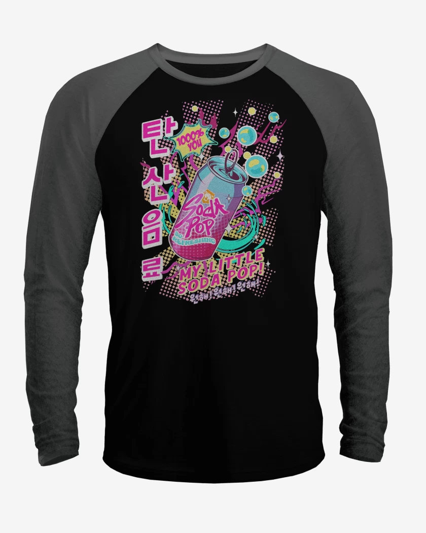 Polera Raglan Guerreras del Kpop Soda Pop