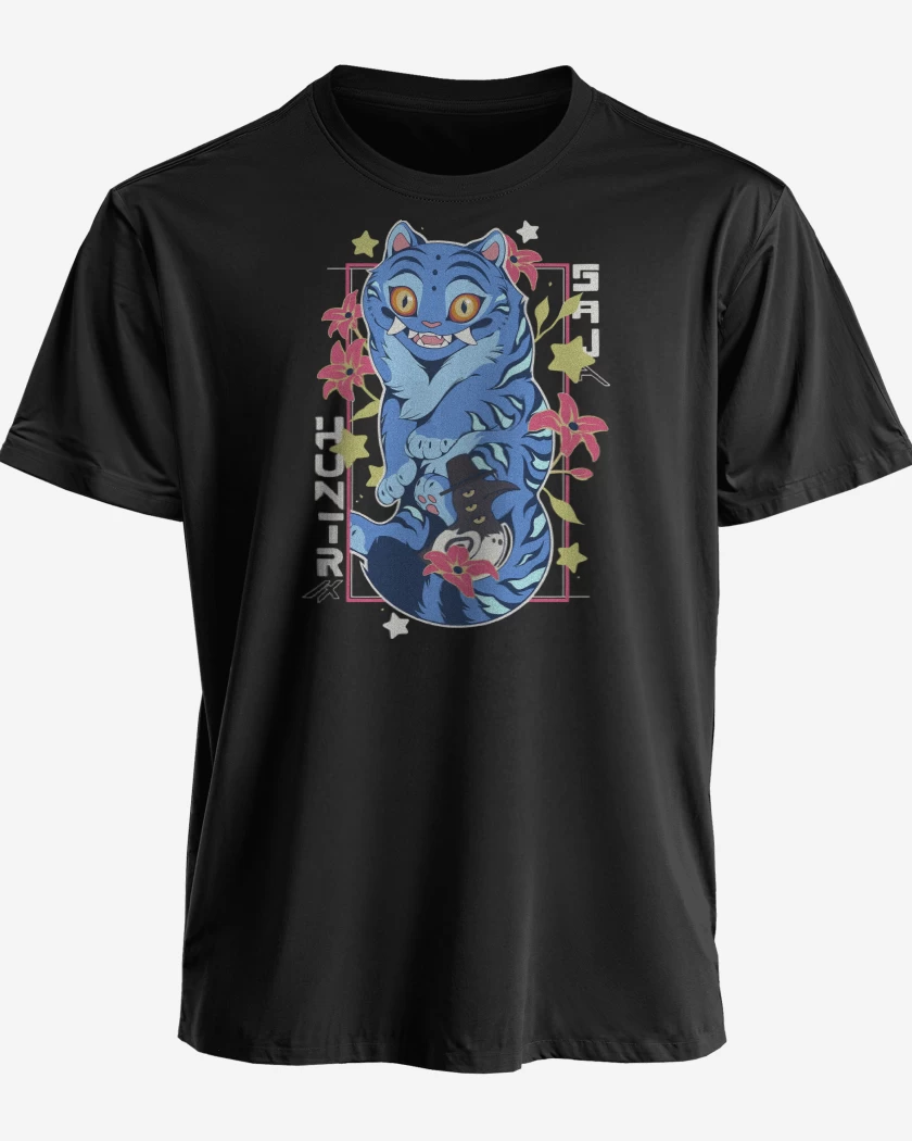 Polera premium Negro de Guerreras del Kpop Derpy & Sussie