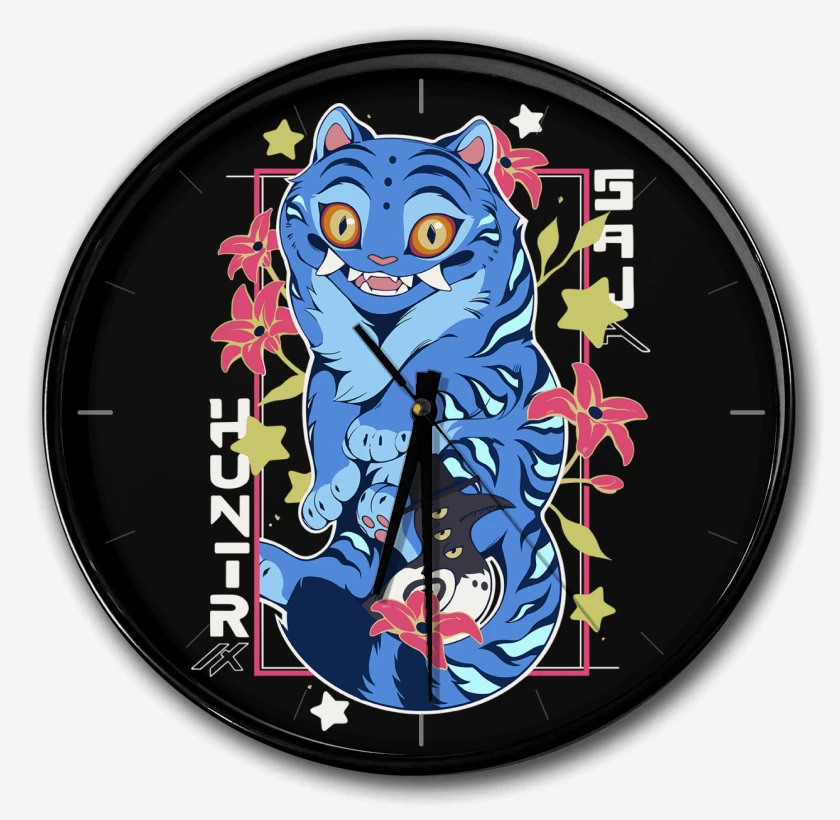 Reloj Negro de Guerreras del Kpop Derpy & Sussie
