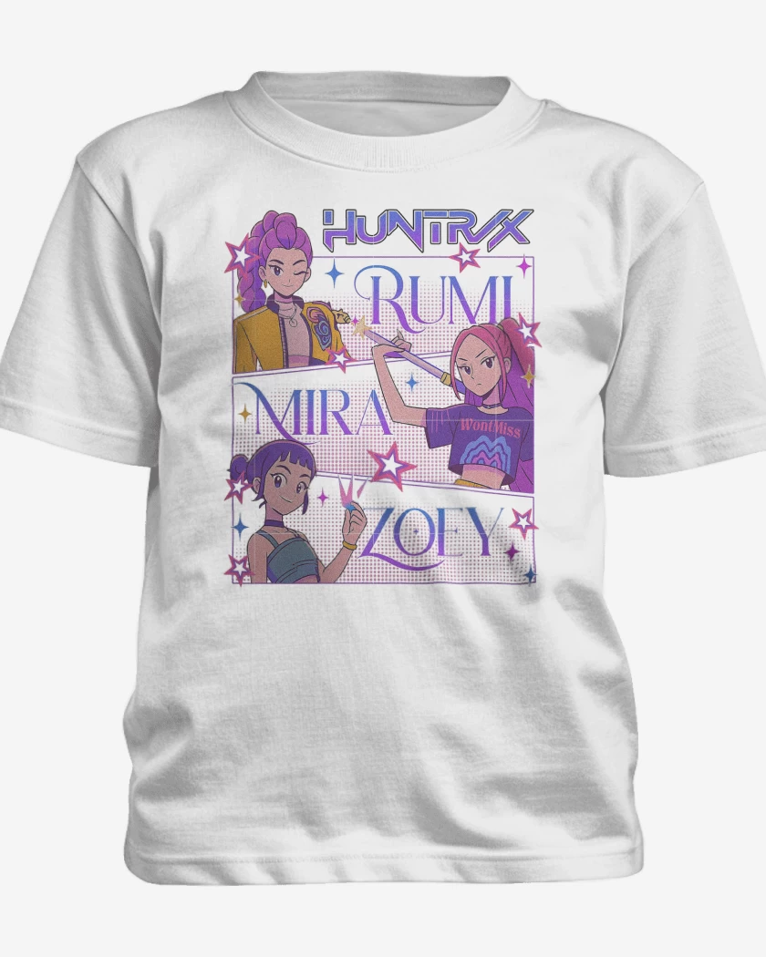 Polera de niño Guerreras del Kpop