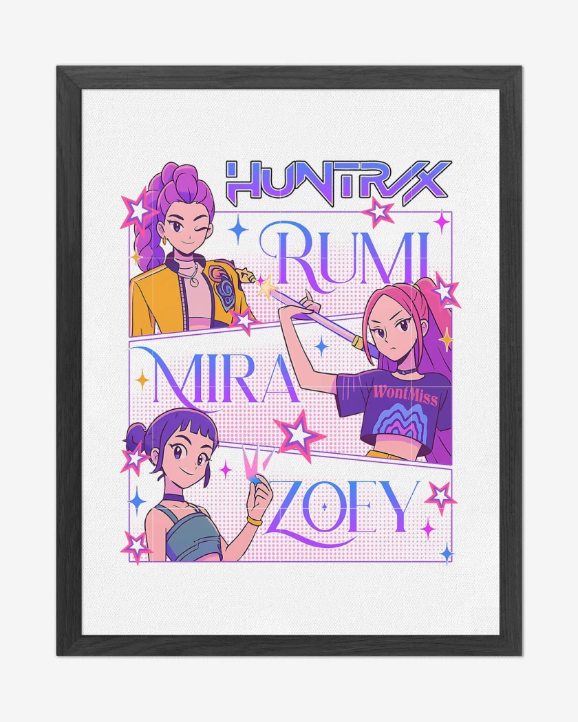 Cuadro decorativo Blanco de Guerreras del Kpop