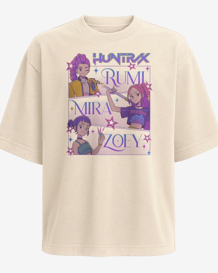 Polera Oversize Guerreras del Kpop