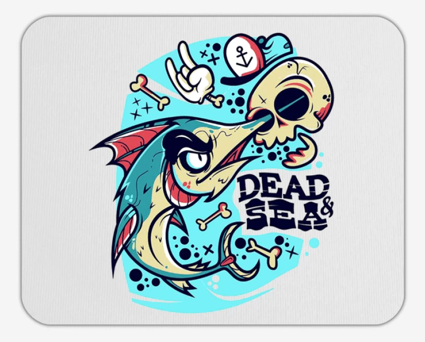 Mousepad Blanco de Dead & sea
