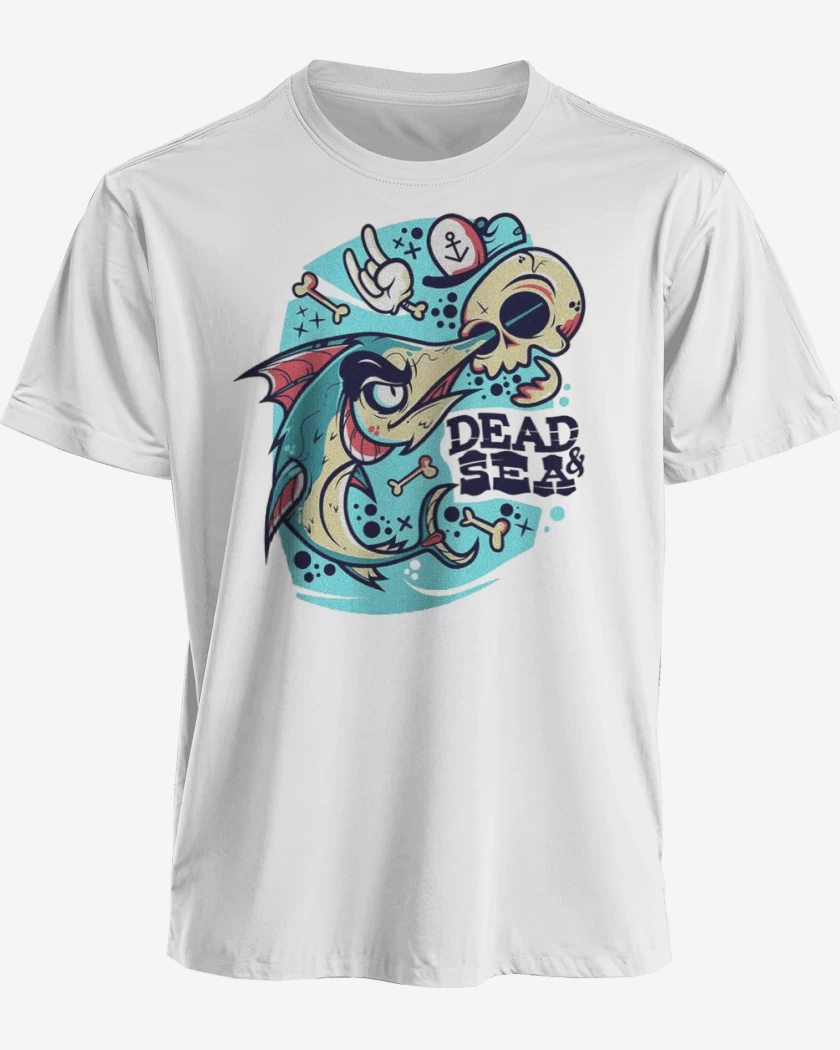 Polera premium Blanco de Dead & sea