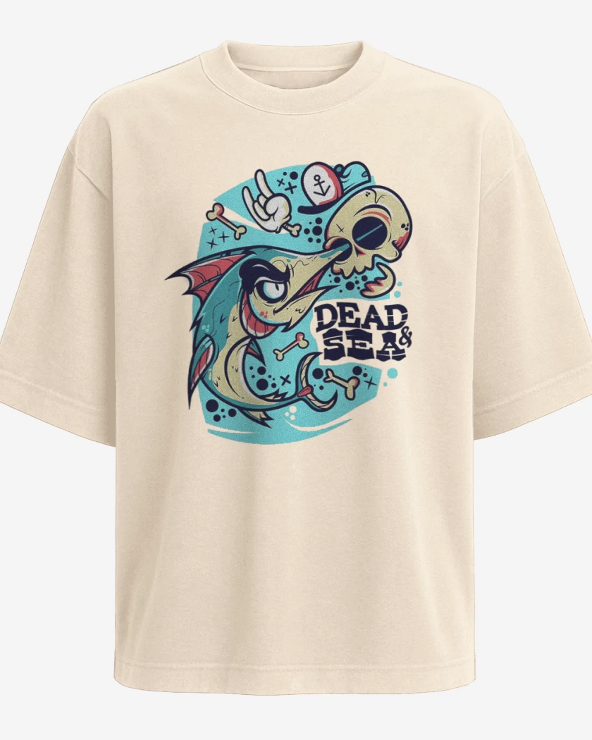 Polera Oversize Beige de Dead & sea