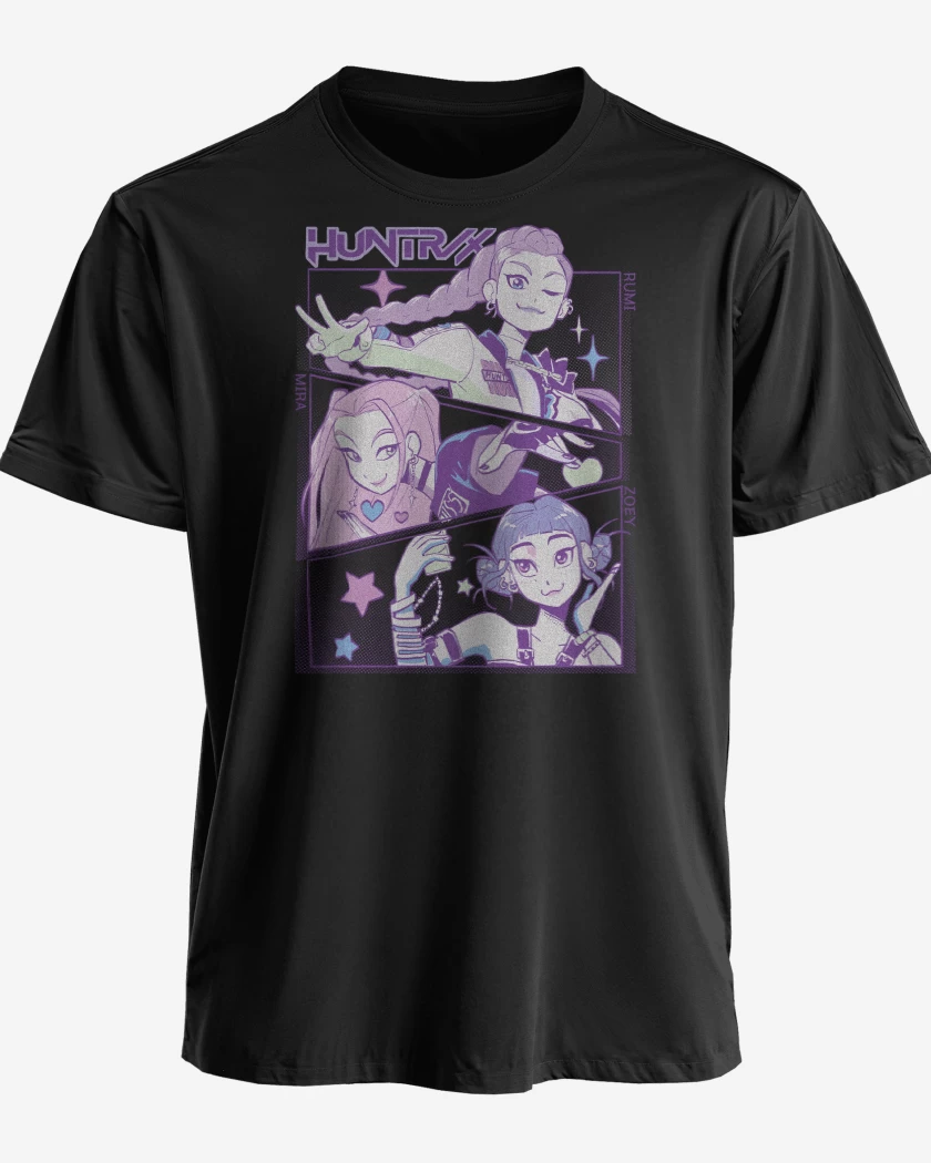 Polera premium Guerreras del Kpop Huntrx