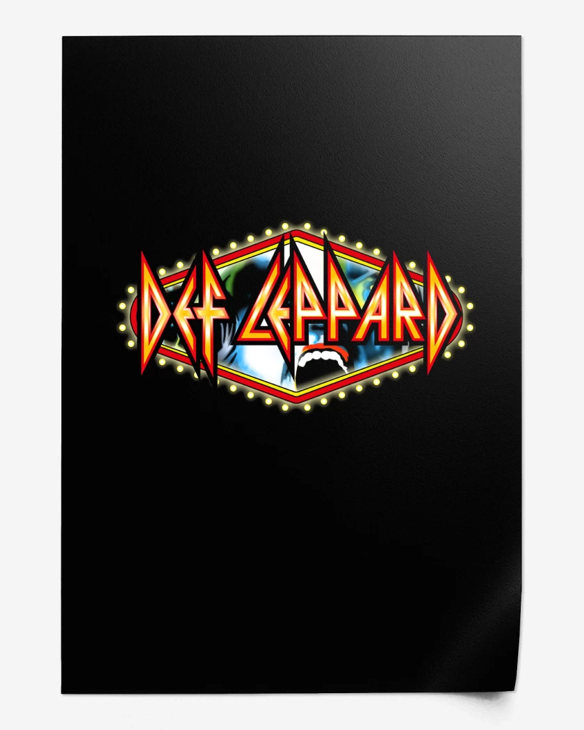 Print Def Leppard Logo