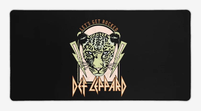 Mouse pad Gamer Def Leppard Lets Get Rocked
