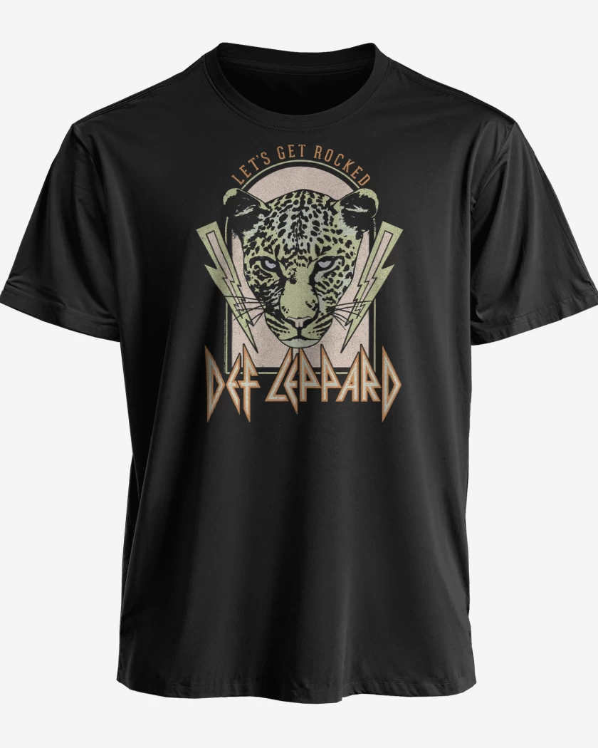 Polera Def Leppard Lets Get Rocked