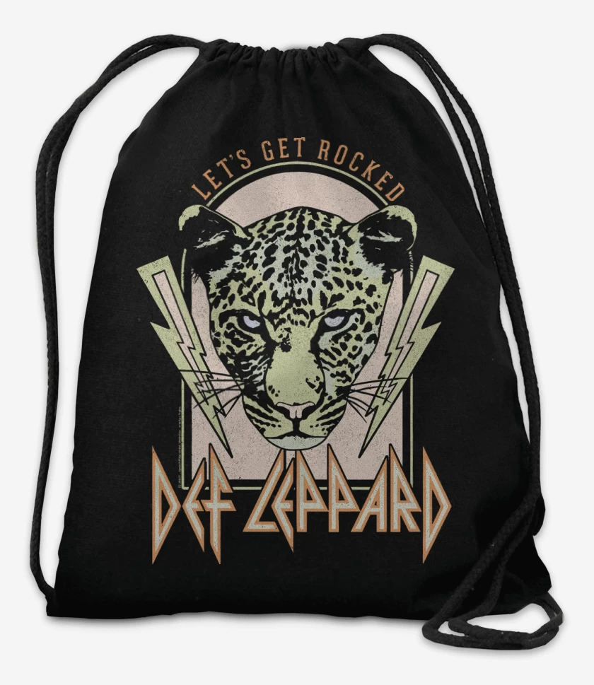 Mochila Def Leppard Lets Get Rocked