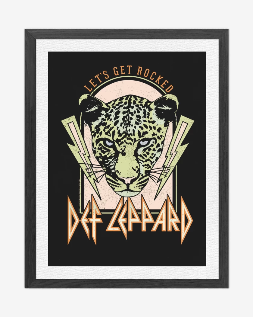 Cuadro decorativo Def Leppard Lets Get Rocked