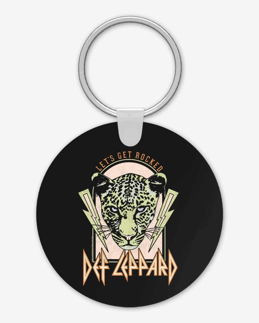 Llavero Def Leppard Lets Get Rocked