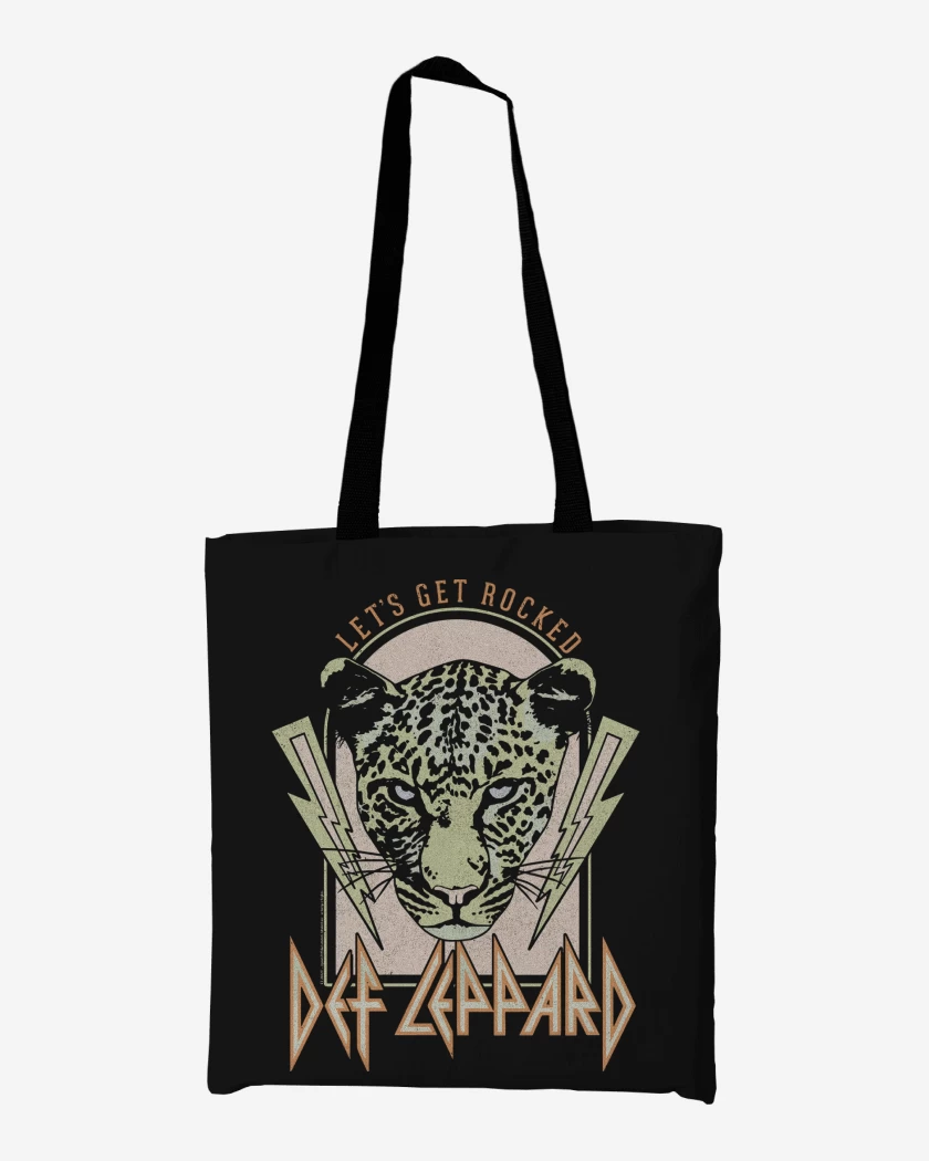 Totebag Def Leppard Lets Get Rocked