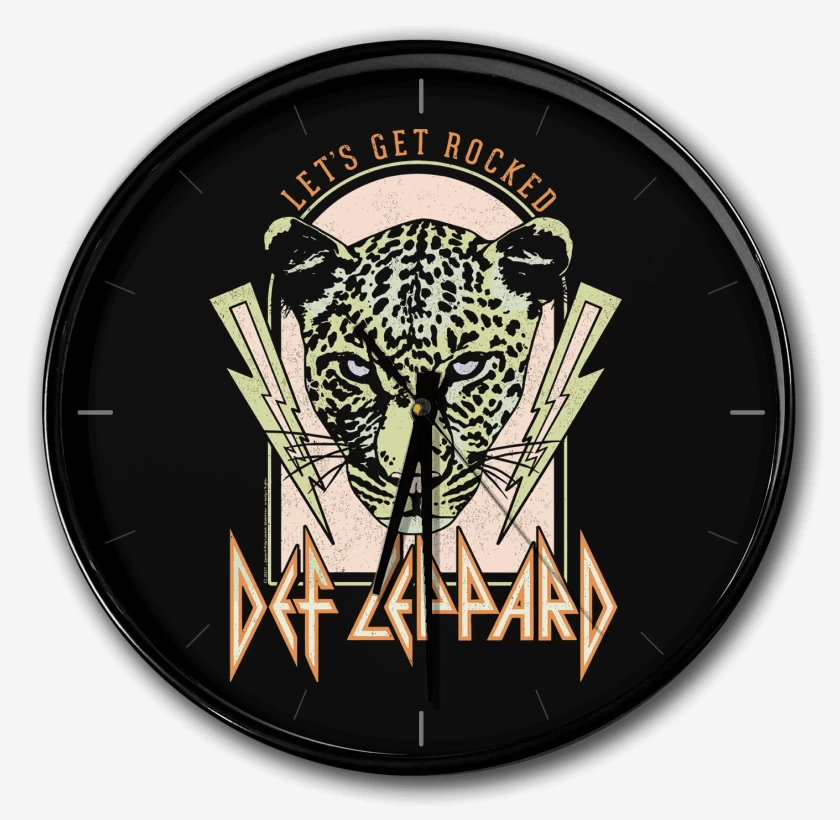 Reloj Def Leppard Lets Get Rocked