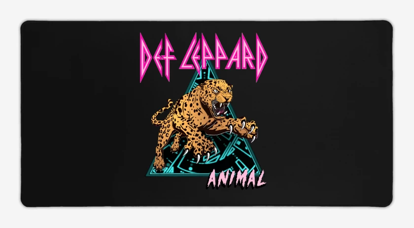 Mouse pad Gamer Def Leppard Animal