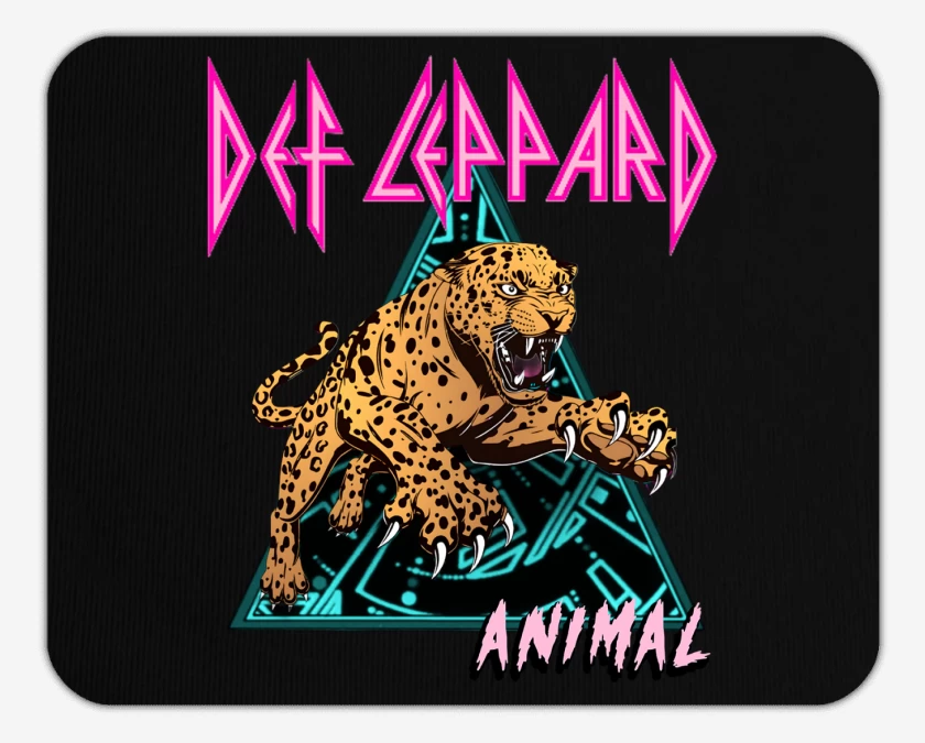 Mousepad Def Leppard Animal