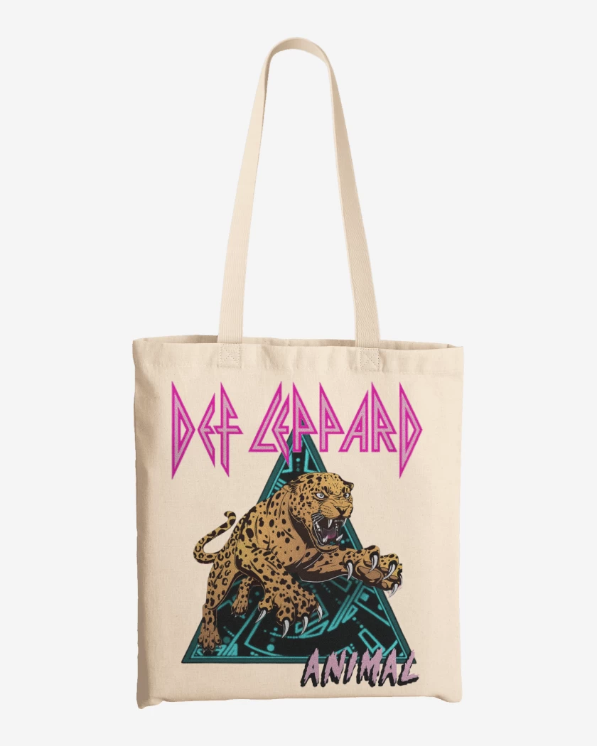 Totebag Def Leppard Animal