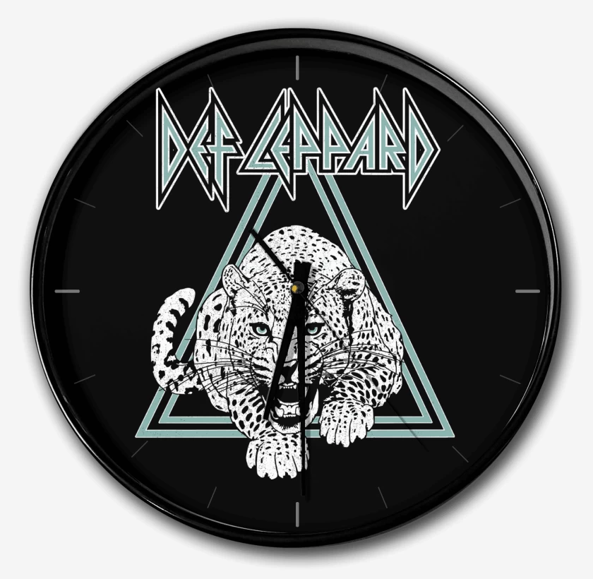 Reloj Def Leppard Leopardo