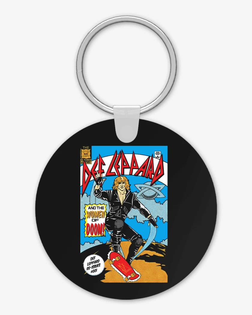Llavero Def Leppard Comic